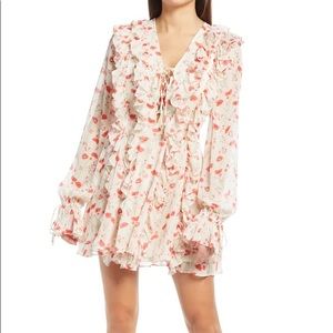 ISO Endless Rose Ruffle Floral Dress